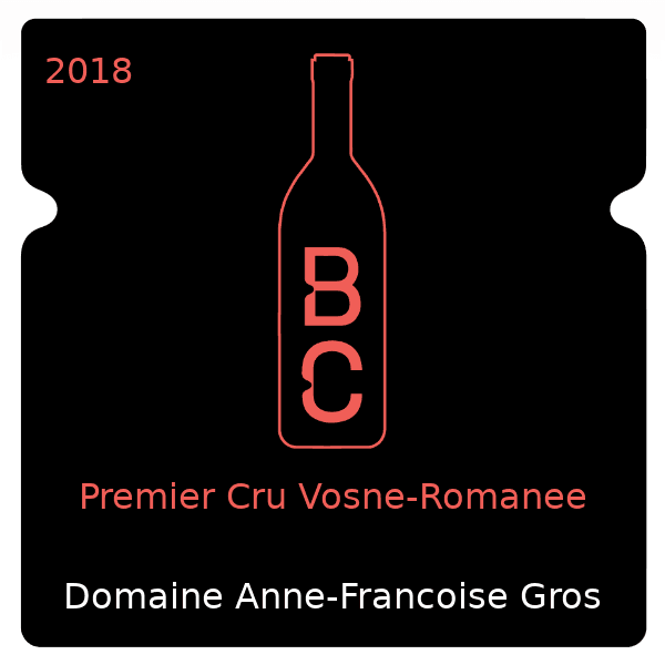 Anne Gros Premier Cru Vosne-Romanee 2018