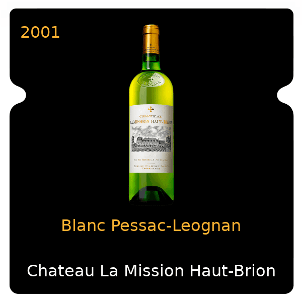 Mission Haut-Brion Blanc Pessac-Leognan 2001
