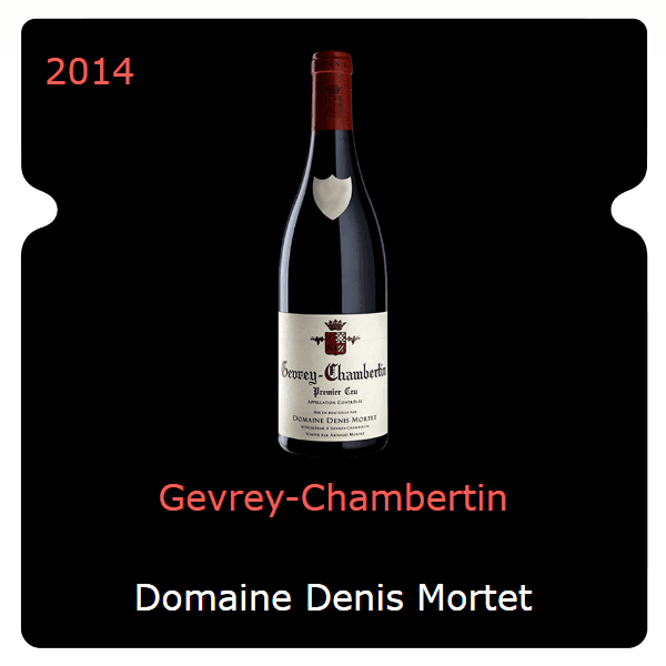 Denis Mortet Gevrey-Chambertin 2014