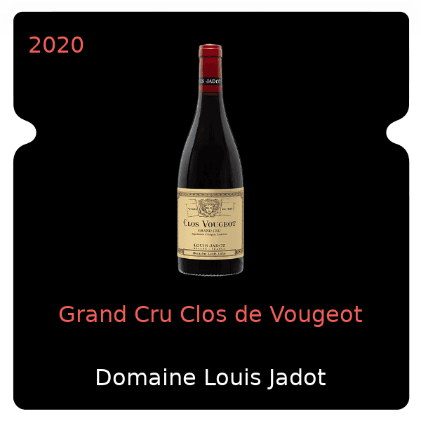 Louis Jadot Grand Cru Clos de Vougeot 2020