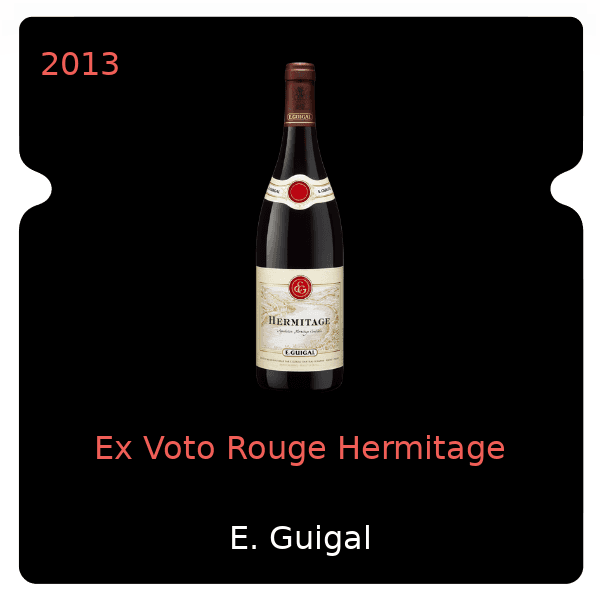 E. Guigal Ex Voto Rouge Hermitage 2013