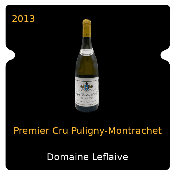 Leflaive Premier Cru Puligny-Montrachet 2013