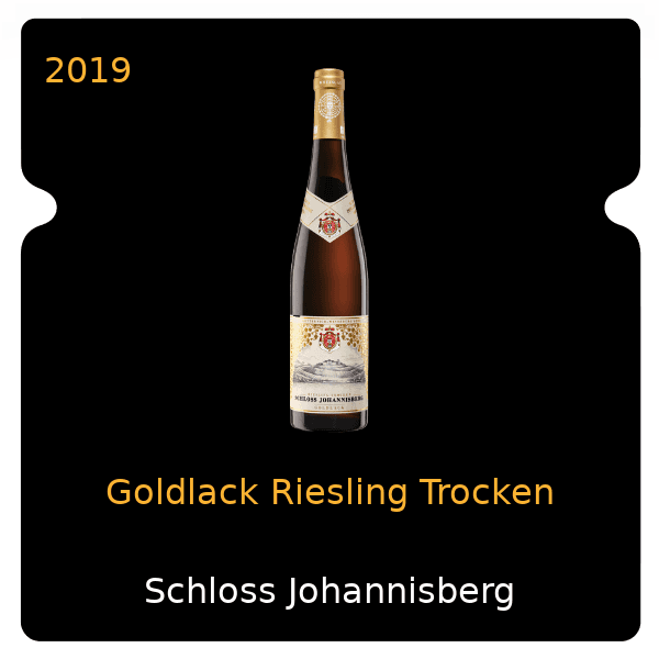 Johannisberg Goldlack Riesling Trocken 2019