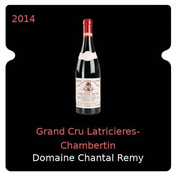 Chantal Remy Grand Cru Latricieres-Chambertin 2014