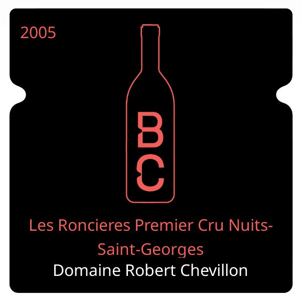 Robert Chevillon Les Roncieres Premier Cru Nuits-Saint-Georges 2005