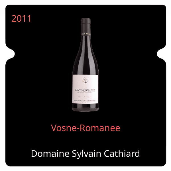 Sylvain Cathiard Vosne-Romanee 2011