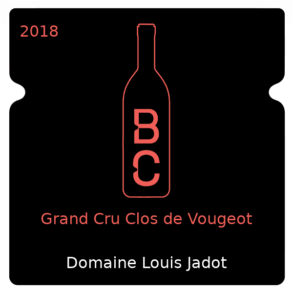 Louis Jadot Grand Cru Clos de Vougeot 2018