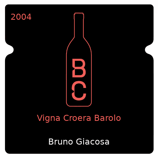 Bruno Giacosa Vigna Croera Barolo 2004