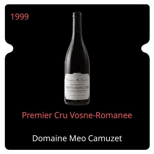 Meo Camuzet Premier Cru Vosne-Romanee 1999