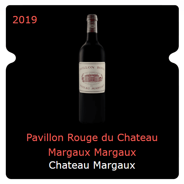 Margaux Pavillon Rouge du Chateau Margaux Margaux 2019