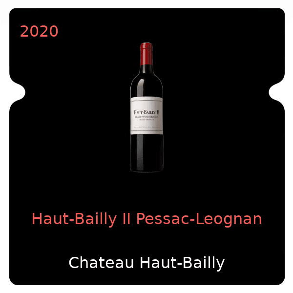 Haut-Bailly Haut-Bailly II Pessac-Leognan 2020