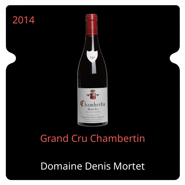 Denis Mortet Grand Cru Chambertin 2014