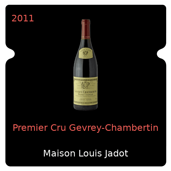 Louis Jadot Premier Cru Gevrey-Chambertin 2011