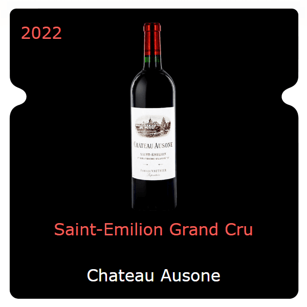 Ausone Saint-Emilion Grand Cru 2022