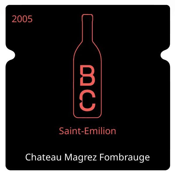 Magrez Fombrauge Saint-Emilion 2005