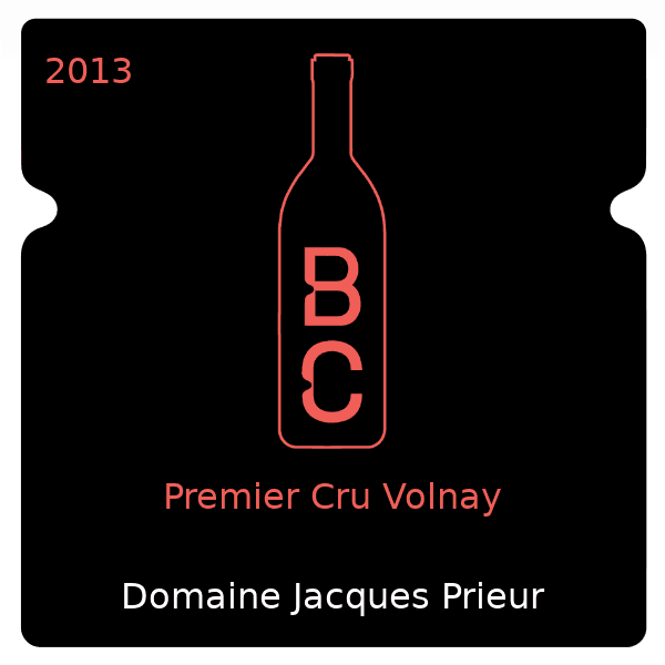 Jacques Prieur Premier Cru Volnay 2013