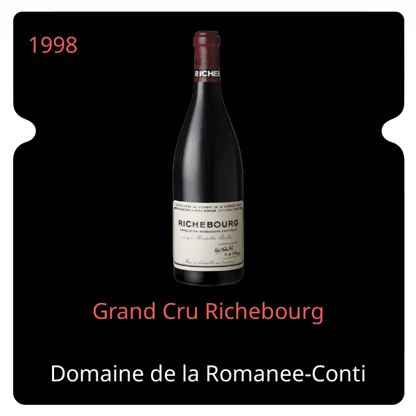 Romanee-Conti Grand Cru Richebourg 1998