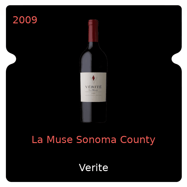 Verite La Muse Sonoma County 2009