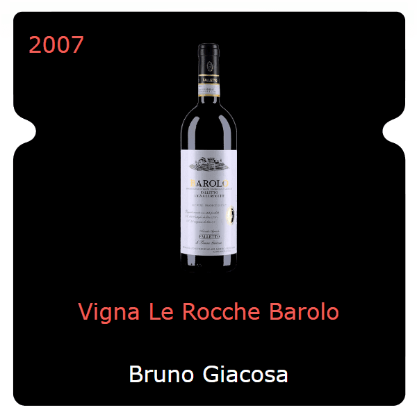 Bruno Giacosa Vigna Le Rocche Barolo 2007
