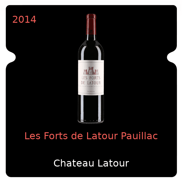 Latour Les Forts de Latour Pauillac 2014