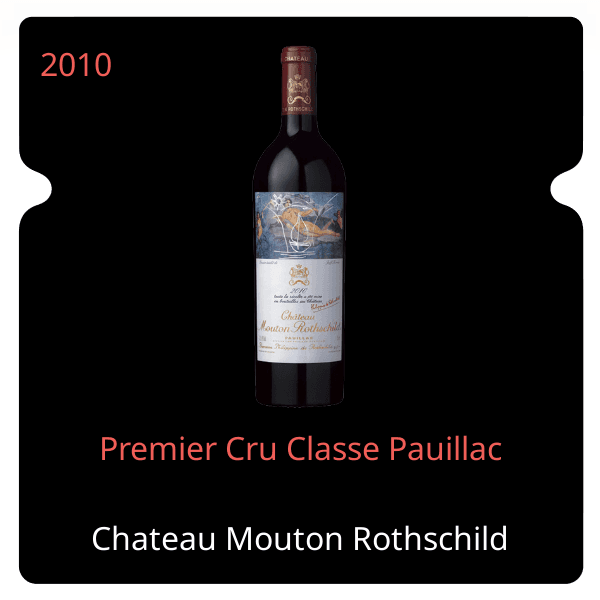 Mouton Rothschild Premier Cru Classe Pauillac 2010