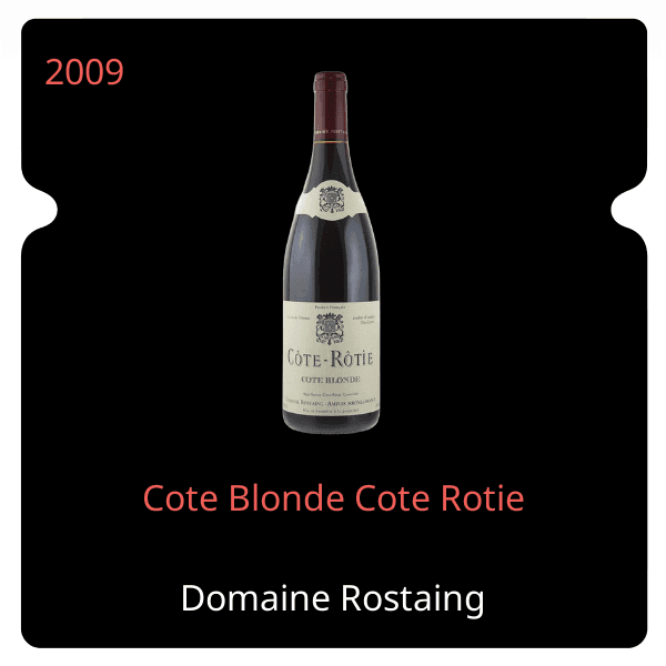 Rostaing Cote Blonde Cote Rotie 2009
