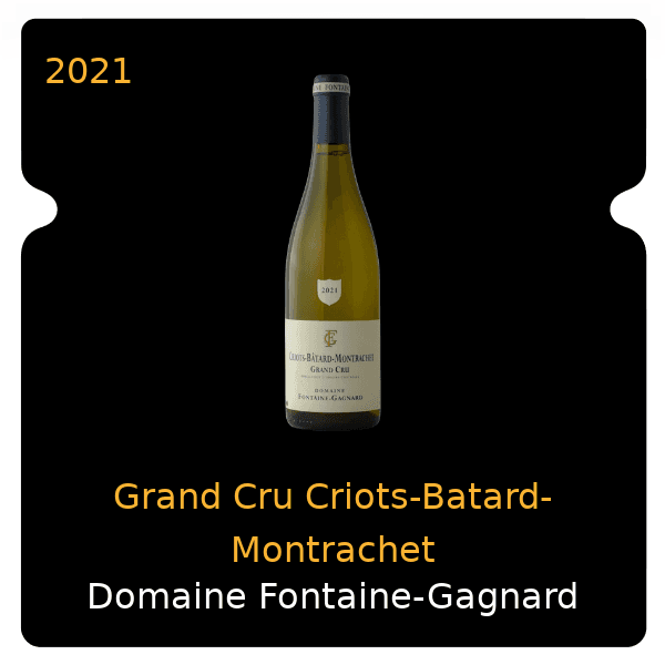 Fontaine-Gagnard Grand Cru Criots-Batard-Montrachet 2021