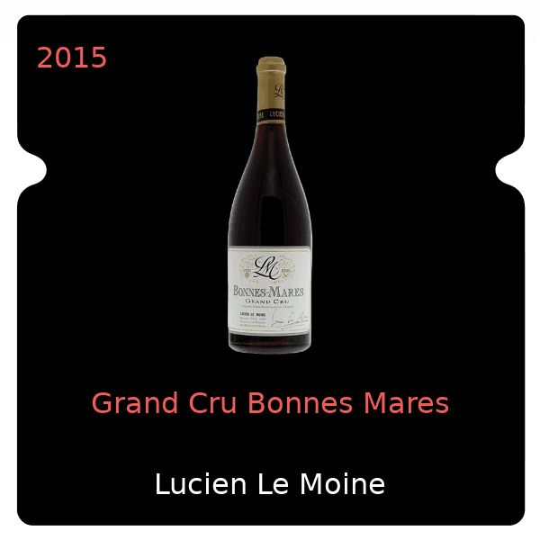 Lucien Le Moine Grand Cru Bonnes Mares 2015
