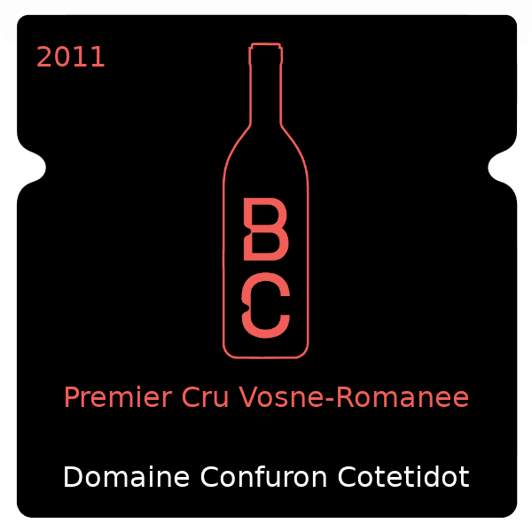 Confuron Cotetidot Premier Cru Vosne-Romanee 2011