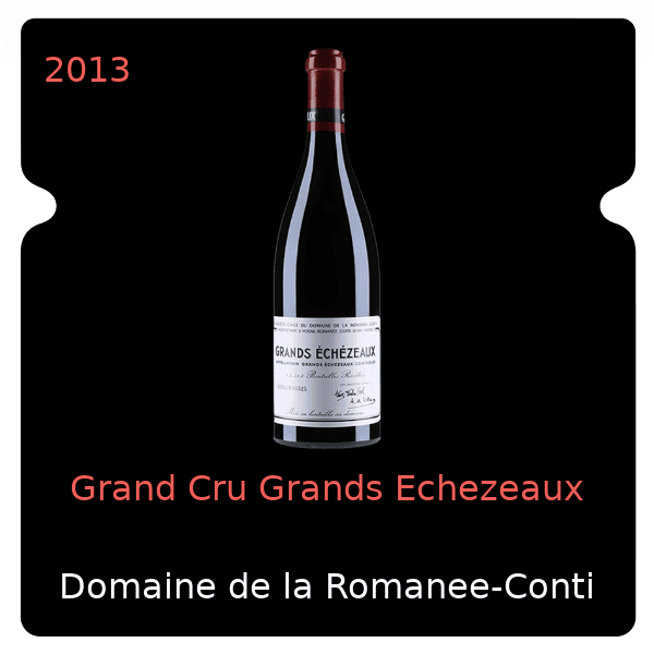 Romanee-Conti Grand Cru Grands Echezeaux 2013