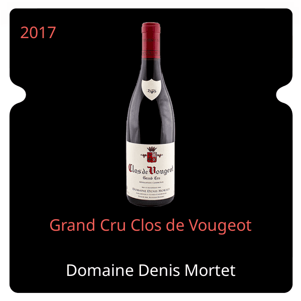 Denis Mortet Grand Cru Clos de Vougeot 2017
