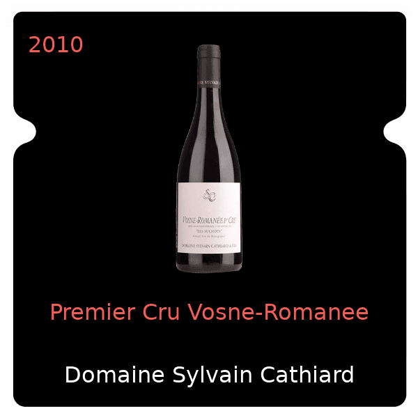 Sylvain Cathiard Premier Cru Vosne-Romanee 2010