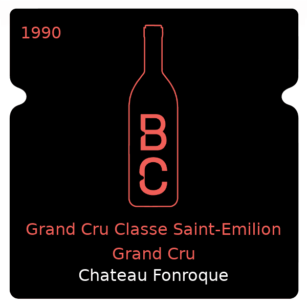Laroque Grand Cru Classe Saint-Emilion Grand Cru 1990