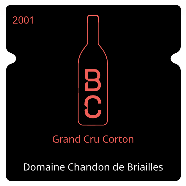 Chandon de Briailles Grand Cru Corton 2001