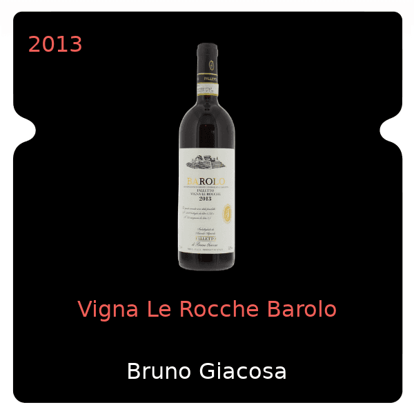Bruno Giacosa Vigna Le Rocche Barolo 2013