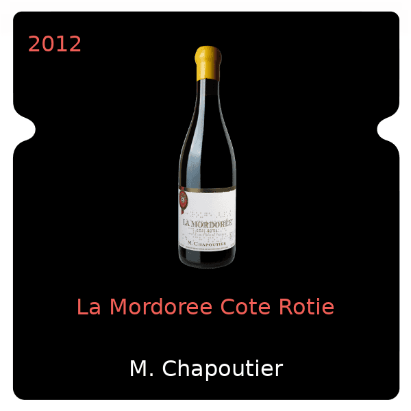 M. Chapoutier La Mordoree Cote Rotie 2012