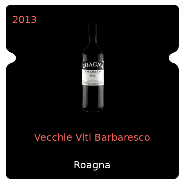 Roagna Vecchie Viti Barbaresco 2013