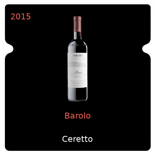 Ceretto Barolo 2015