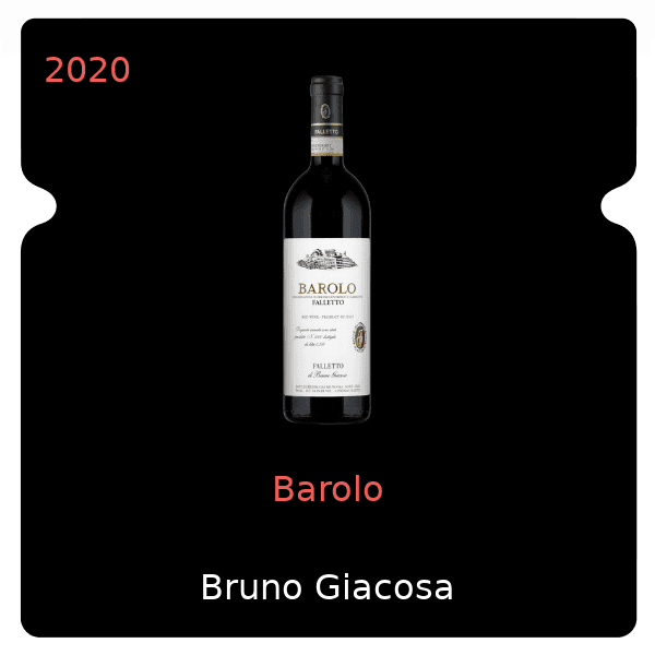 Bruno Giacosa Barolo 2020