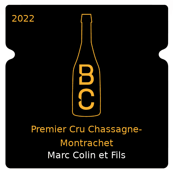 Marc Colin et Fils Premier Cru Chassagne-Montrachet 2022