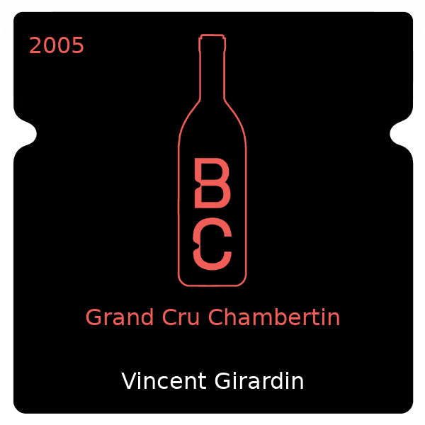 Vincent Pinard Grand Cru Chambertin 2005