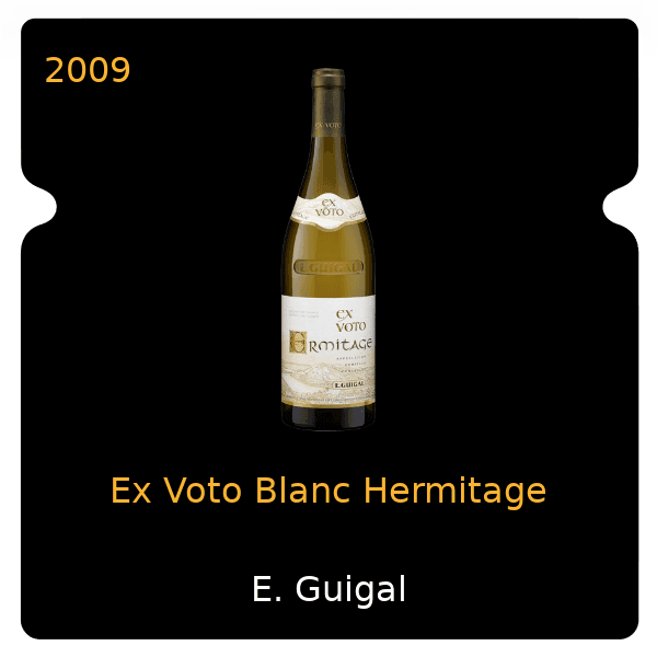 E. Guigal Ex Voto Blanc Hermitage 2009