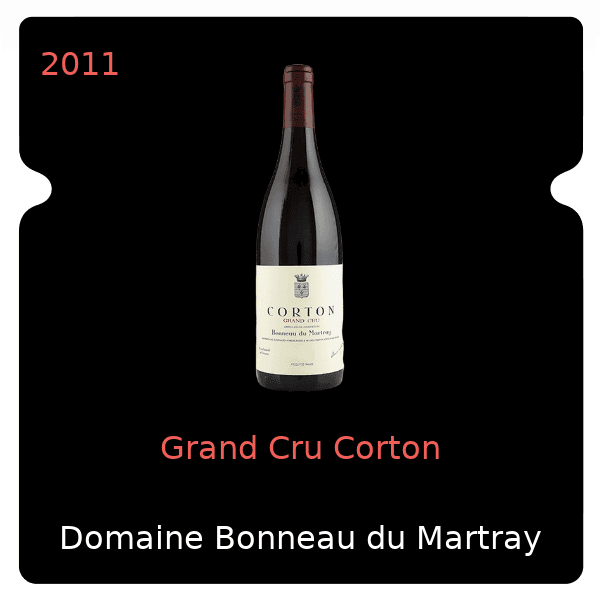 Bonneau du Martray Grand Cru Corton 2011