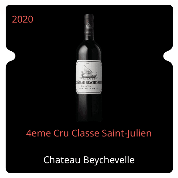 Beychevelle 4eme Cru Classe Saint-Julien 2020