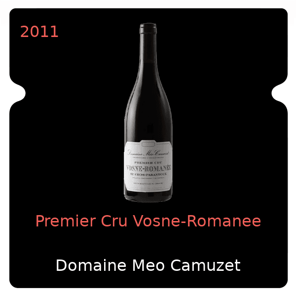 Meo Camuzet Premier Cru Vosne-Romanee 2011
