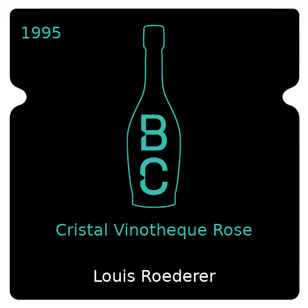 Louis Roederer Cristal Vinotheque Rose 1995