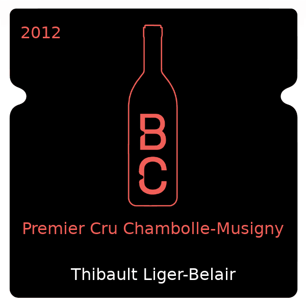 Thibault Liger-Belair Premier Cru Chambolle-Musigny 2012