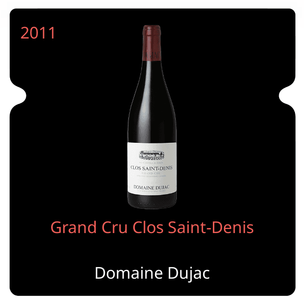 Dujac Grand Cru Clos Saint-Denis 2011