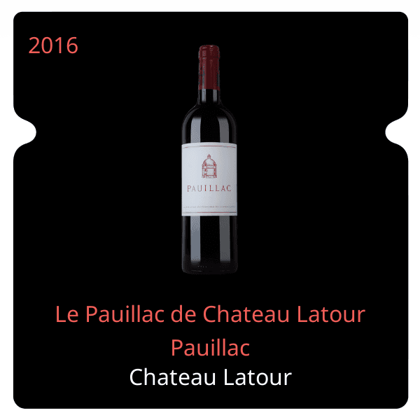 Latour Le Pauillac de Chateau Latour Pauillac 2016
