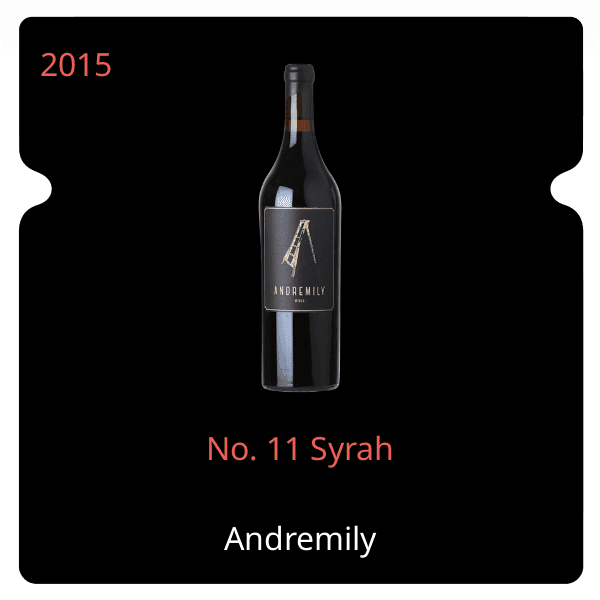 Andremily No. 11 Syrah 2015